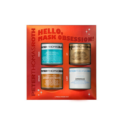 Peter Thomas Roth Hello, Mask Obsession 4 pc Kit