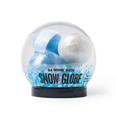 Da Bomb Bath Fizzers 4-Count Snow Globe Set
